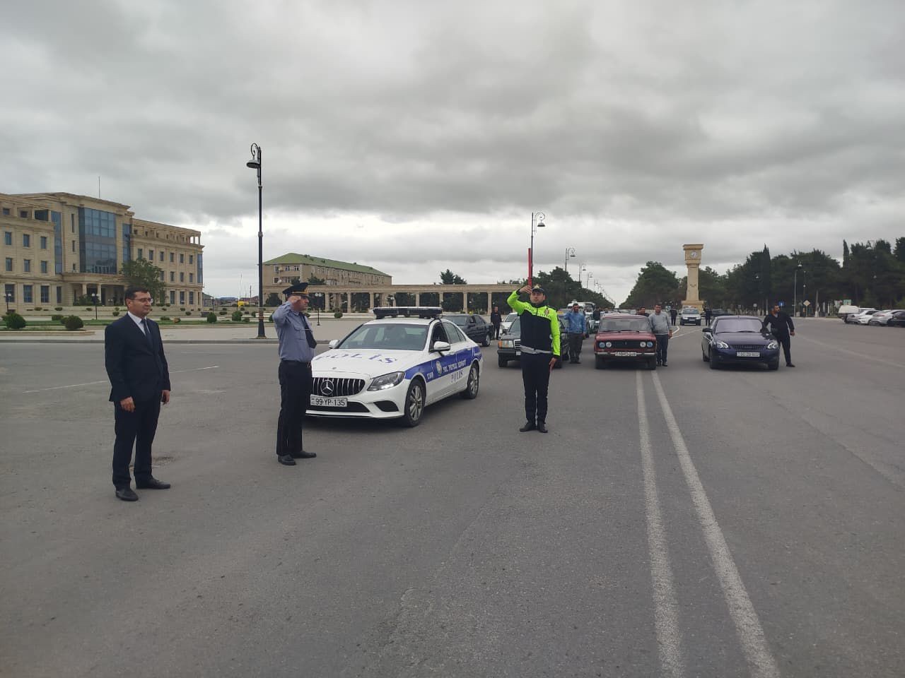 Neftçalada Anım Günü qeyd olunub - FOTOLAR